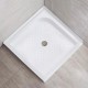 900x900mm Two Lips Square Shower Tray Center/Corner Waste 